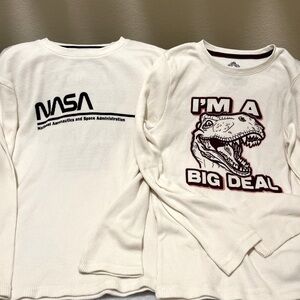 NWOT boys long sleeve shirts
